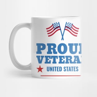 Proud Veteran USA Veterans Day Mug